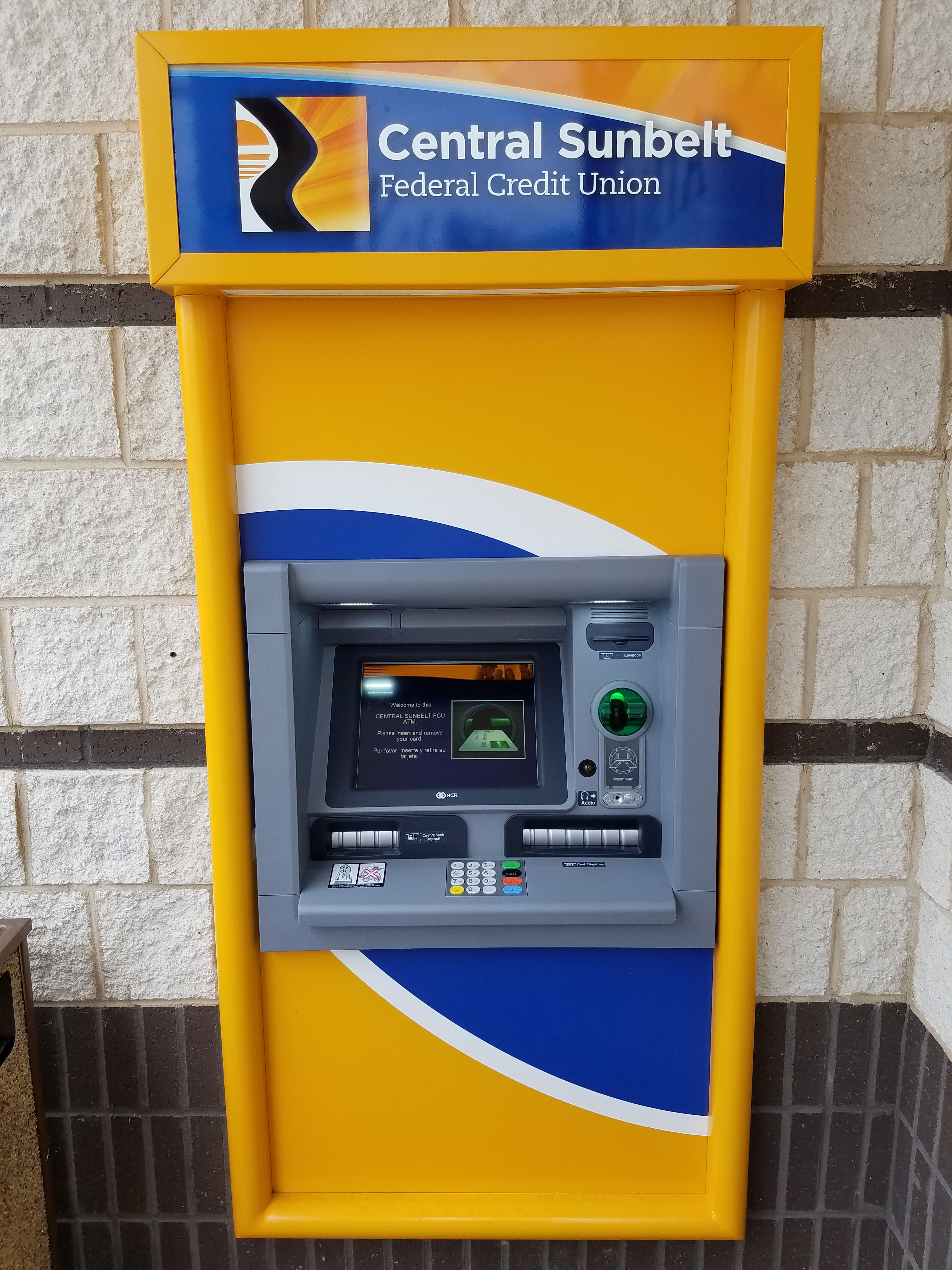 Central Sunbelt offers more free ATMs than even the largest number of banks.  Which bank has the most ATMs?