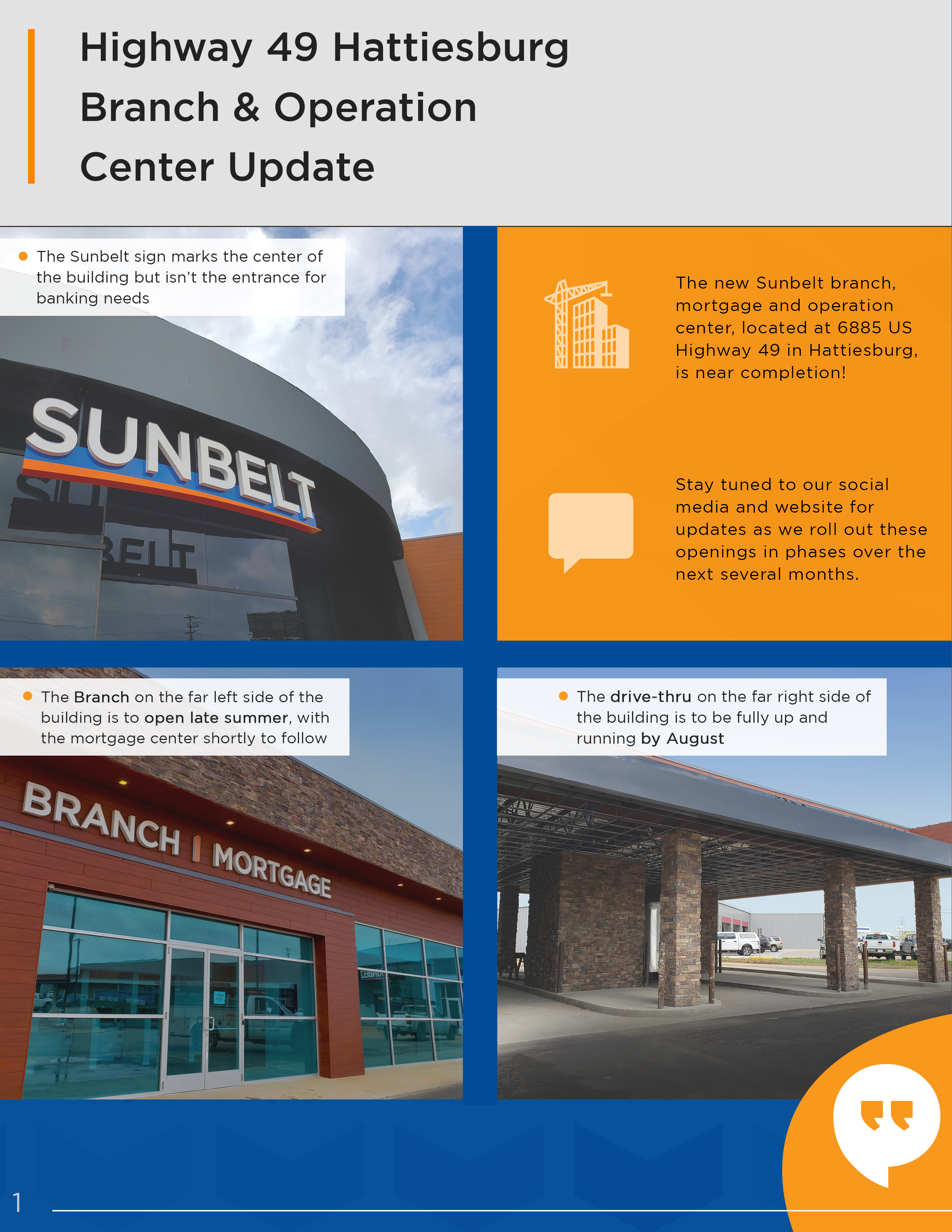 Sunbelt Federal Credit Union July 2019 Newsletter