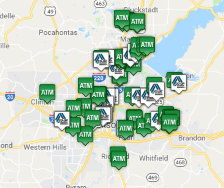 Sunbelt Federal Credit Union Shared Branches