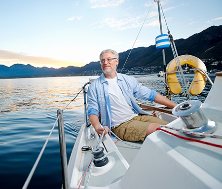 Man on Boat