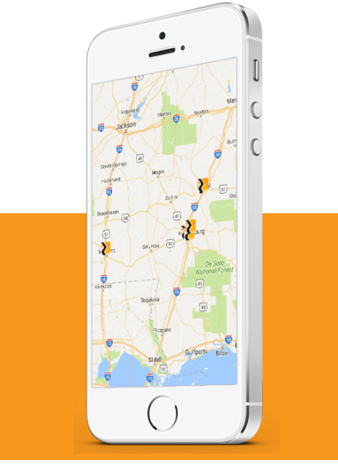 locate free ATMs and service branches with the Sunbelt Cloud Branch Sunbelt Central App