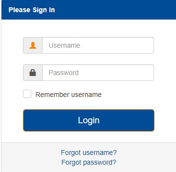 Example image of forgot password box