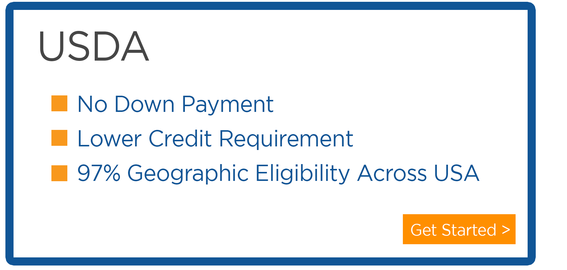 Pay as little as zero down payment at Central Sunbelt with a USDA loan