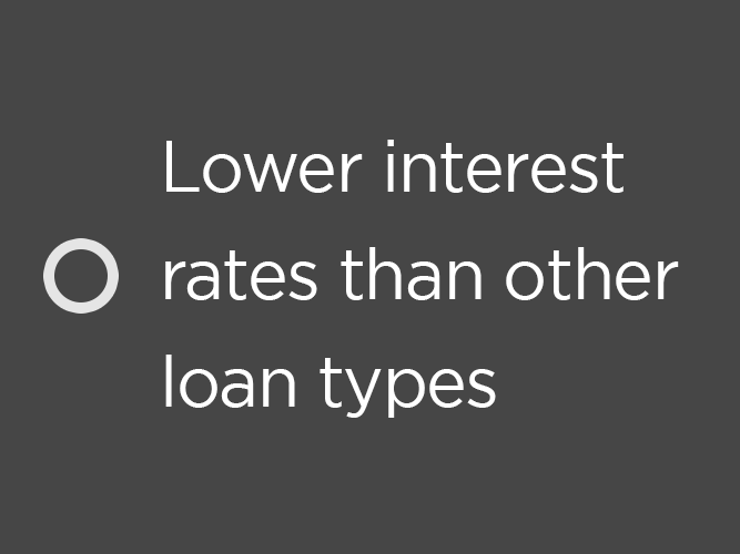 Get a rock bottom interest rate with an amazing low payment home equity loan at Central Sunbelt