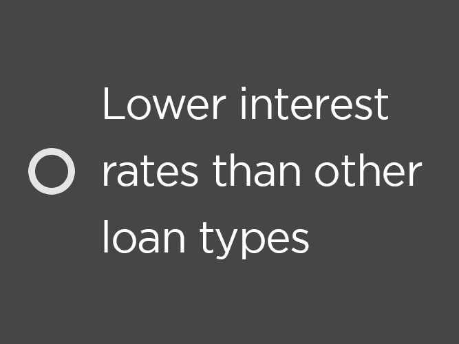 Get a rock bottom interest rate with an amazing low payment home equity loan at Central Sunbelt