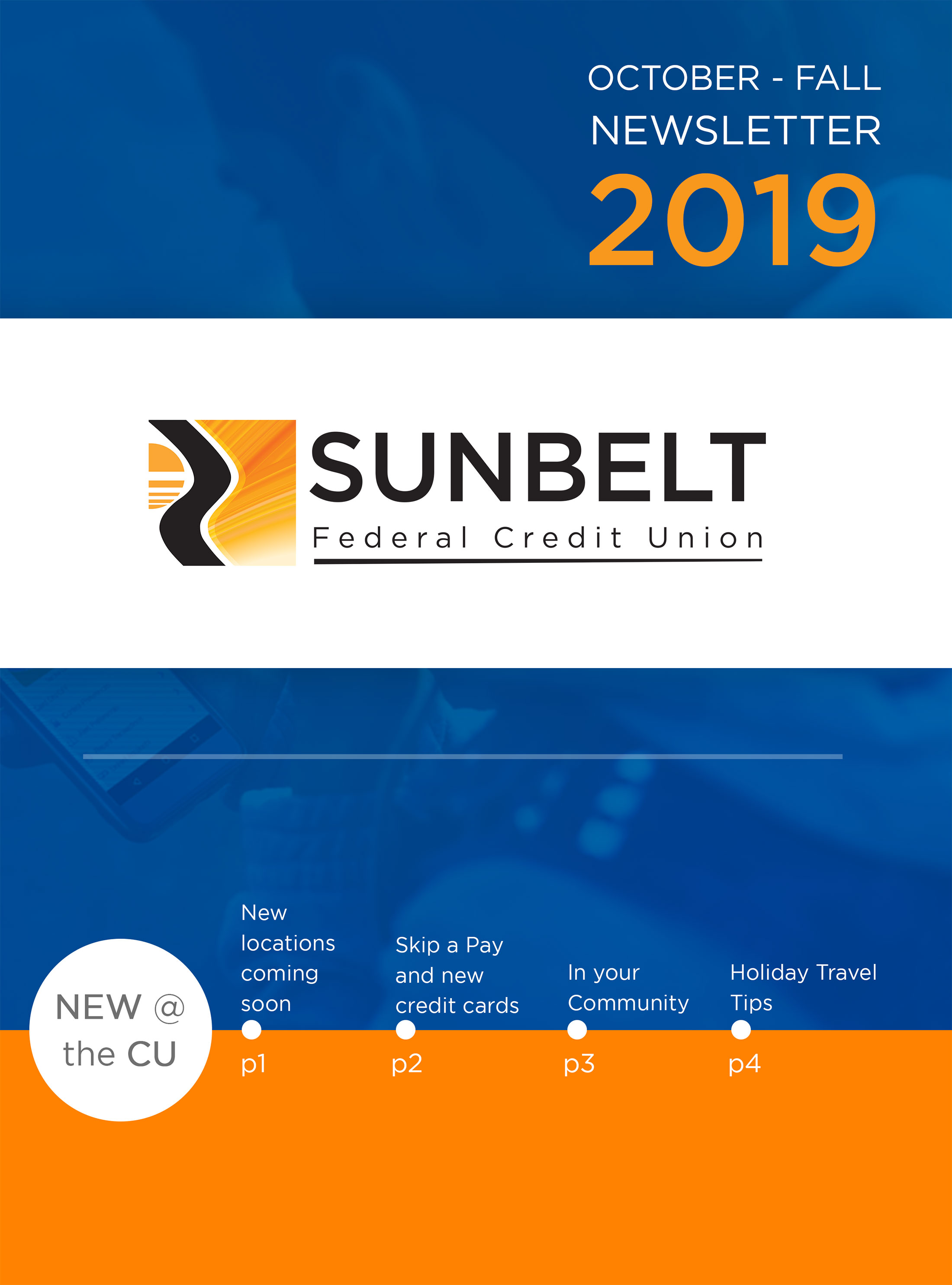 Sunbelt FCU Fall 2019 newsletter